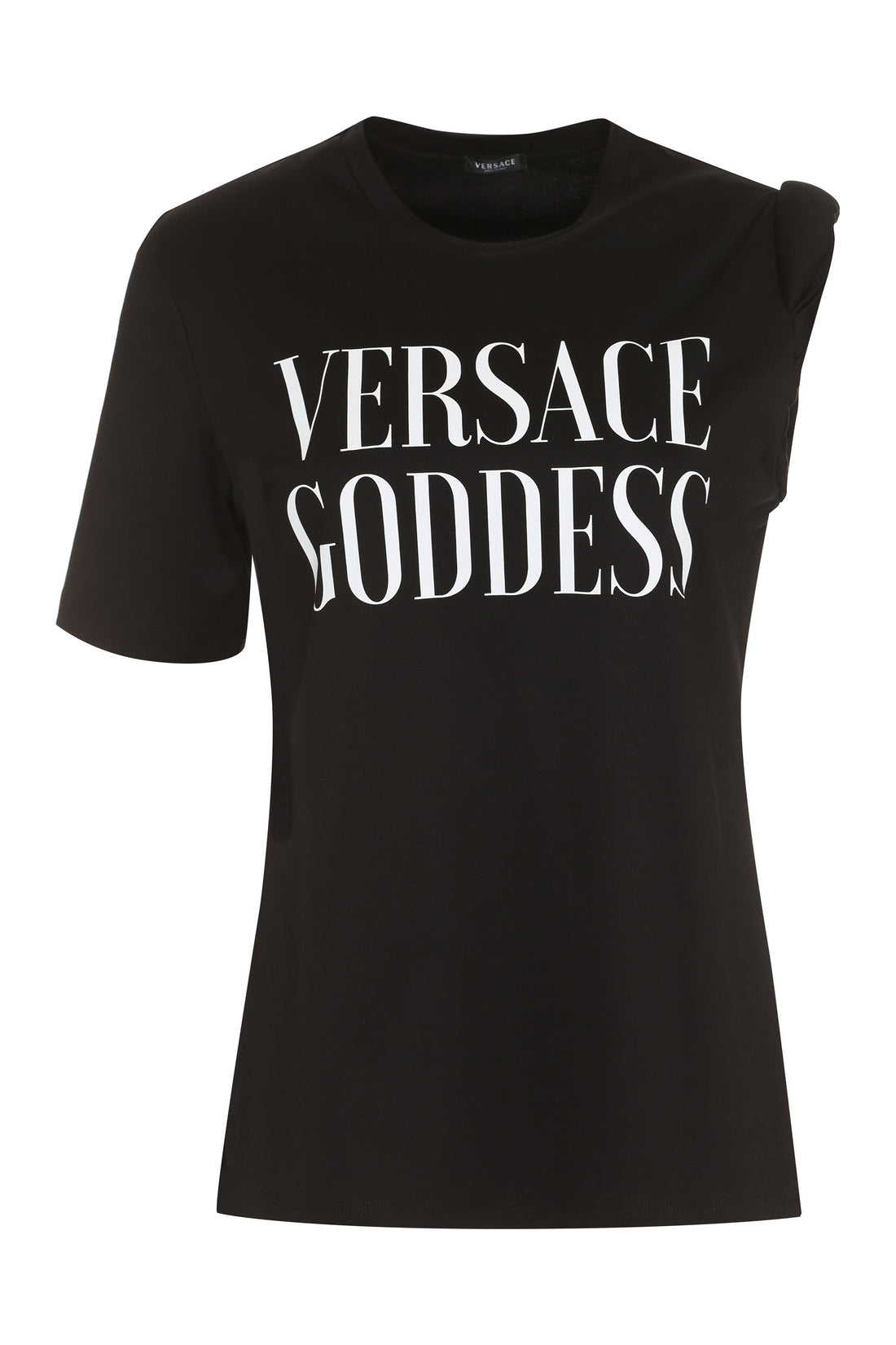 Versace-OUTLET-SALE-Printed cotton T-shirt-ARCHIVIST
