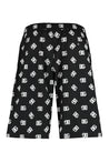 Dolce & Gabbana-OUTLET-SALE-Printed cotton bermuda shorts-ARCHIVIST
