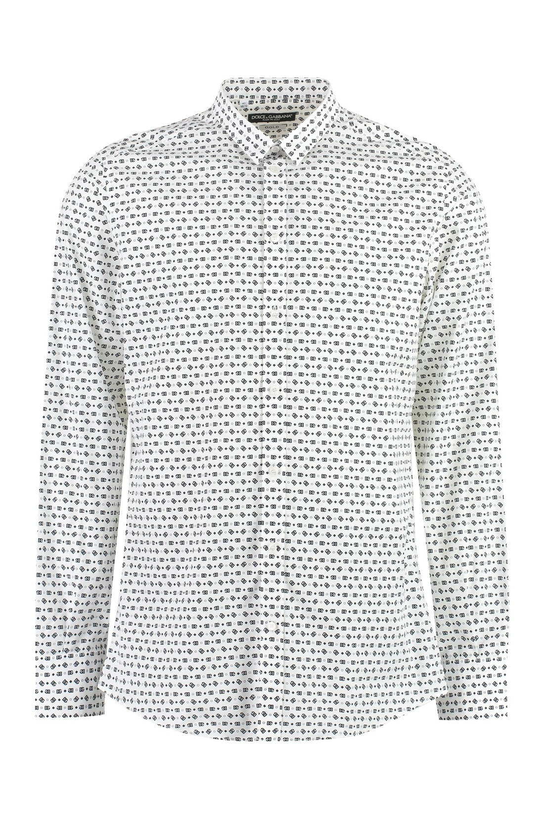 Dolce & Gabbana-OUTLET-SALE-Printed cotton shirt-ARCHIVIST