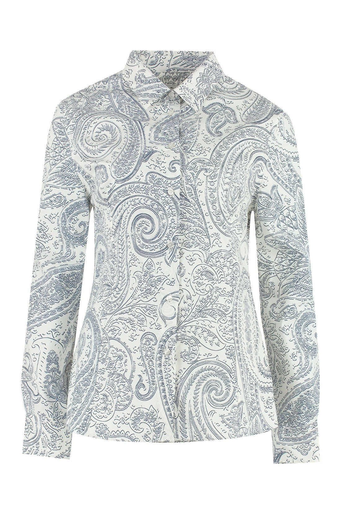 Etro-OUTLET-SALE-Printed cotton shirt-ARCHIVIST