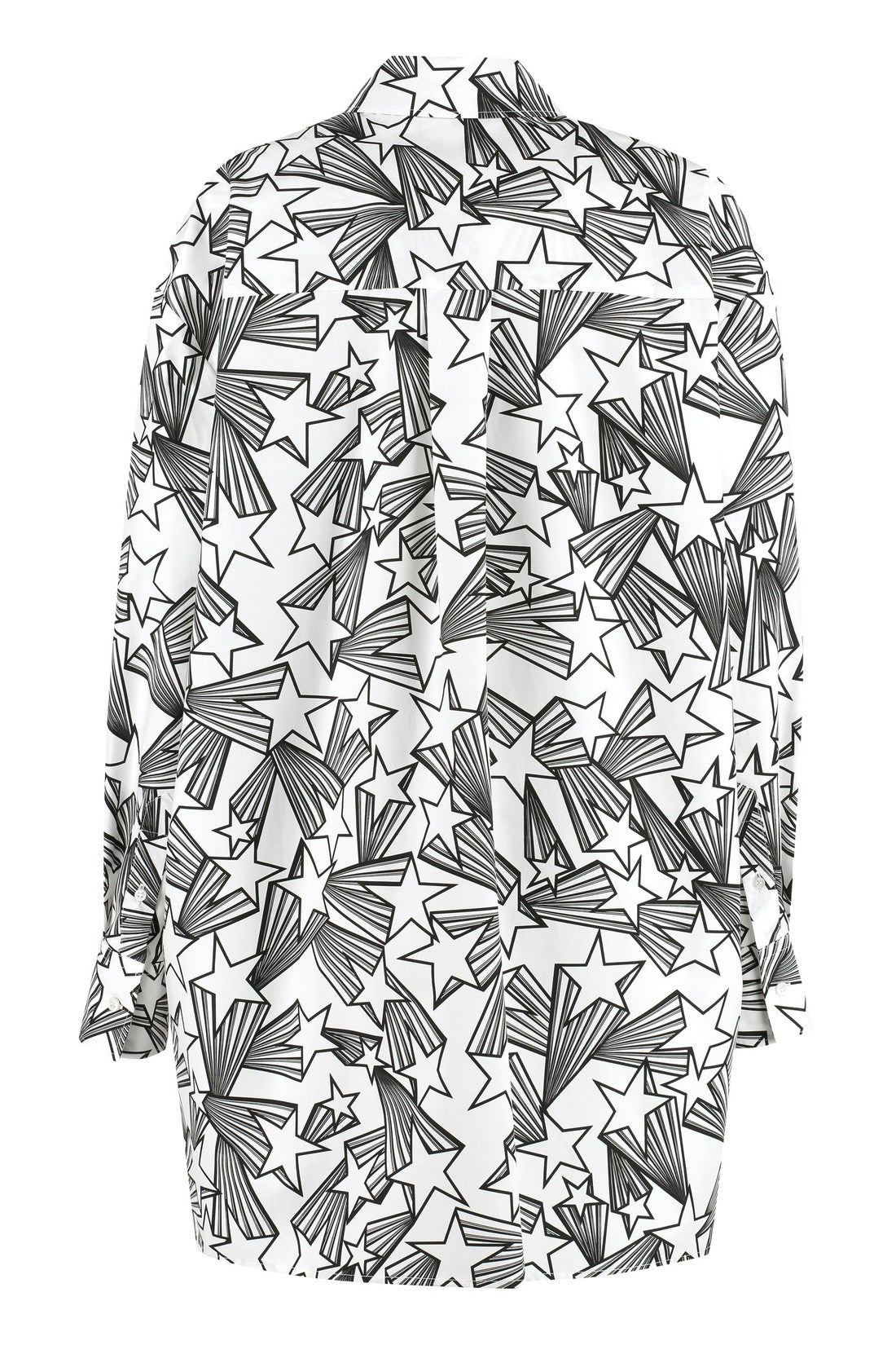 MSGM-OUTLET-SALE-Printed cotton shirt-ARCHIVIST