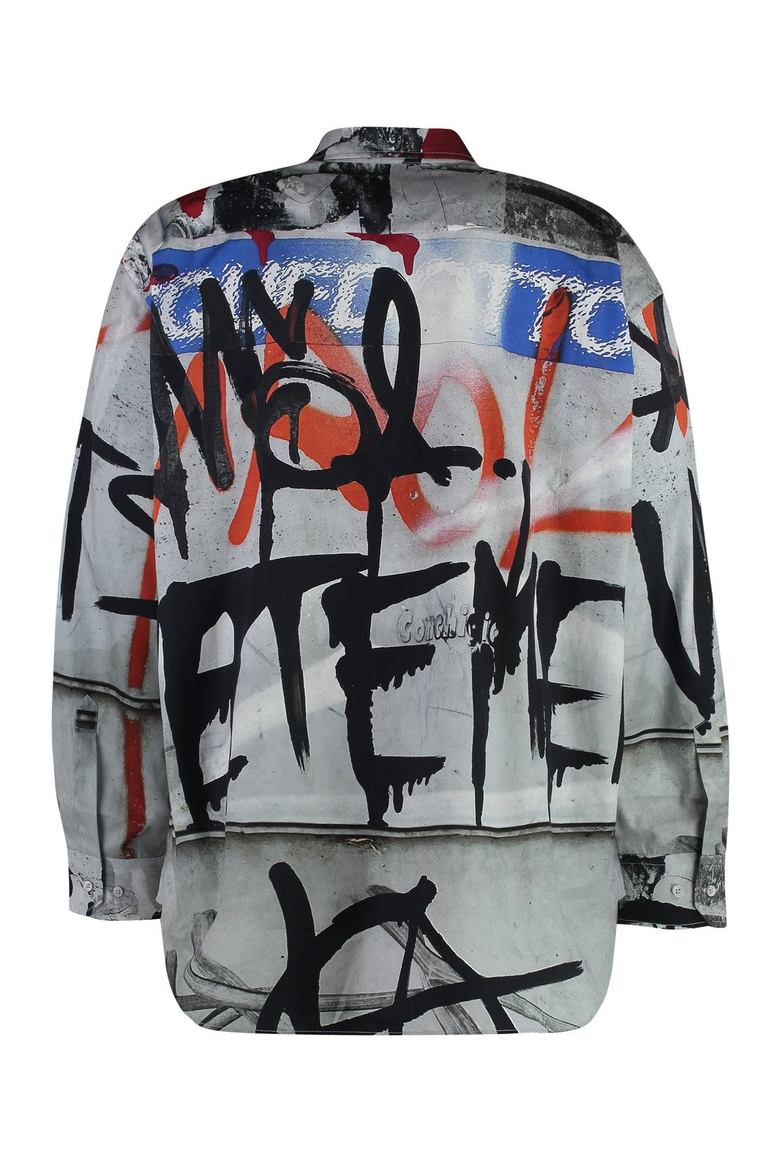 VETEMENTS-OUTLET-SALE-Printed cotton shirt-ARCHIVIST