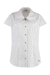 Vivienne Westwood-OUTLET-SALE-Printed cotton shirt-ARCHIVIST