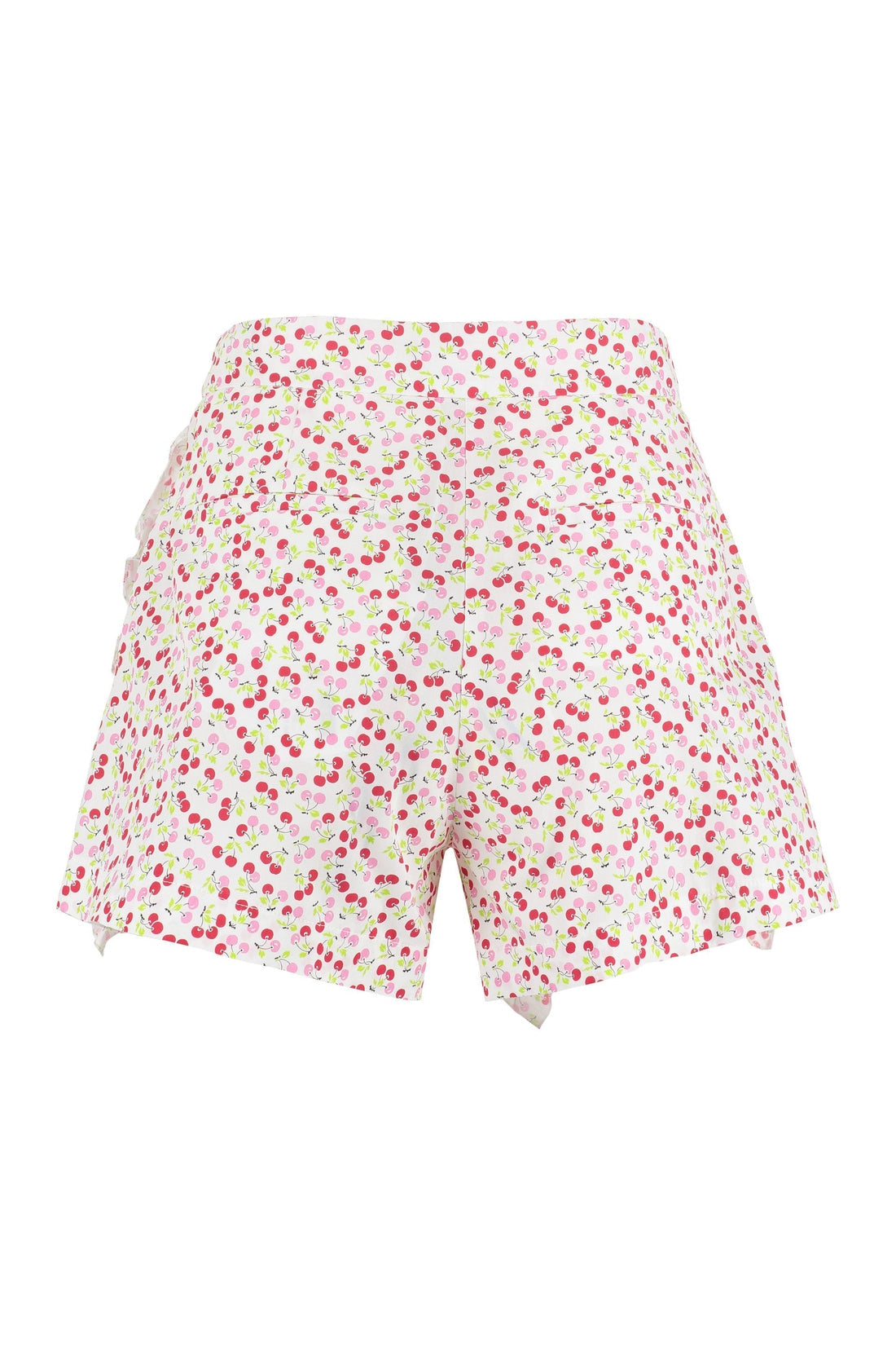 MSGM-OUTLET-SALE-Printed cotton shorts-ARCHIVIST