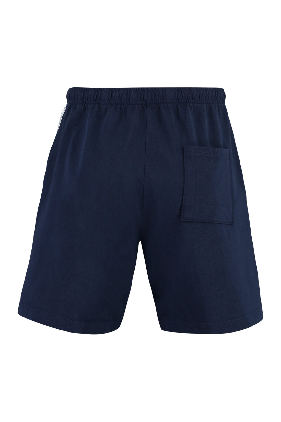 Sporty & Rich-OUTLET-SALE-Printed cotton shorts-ARCHIVIST