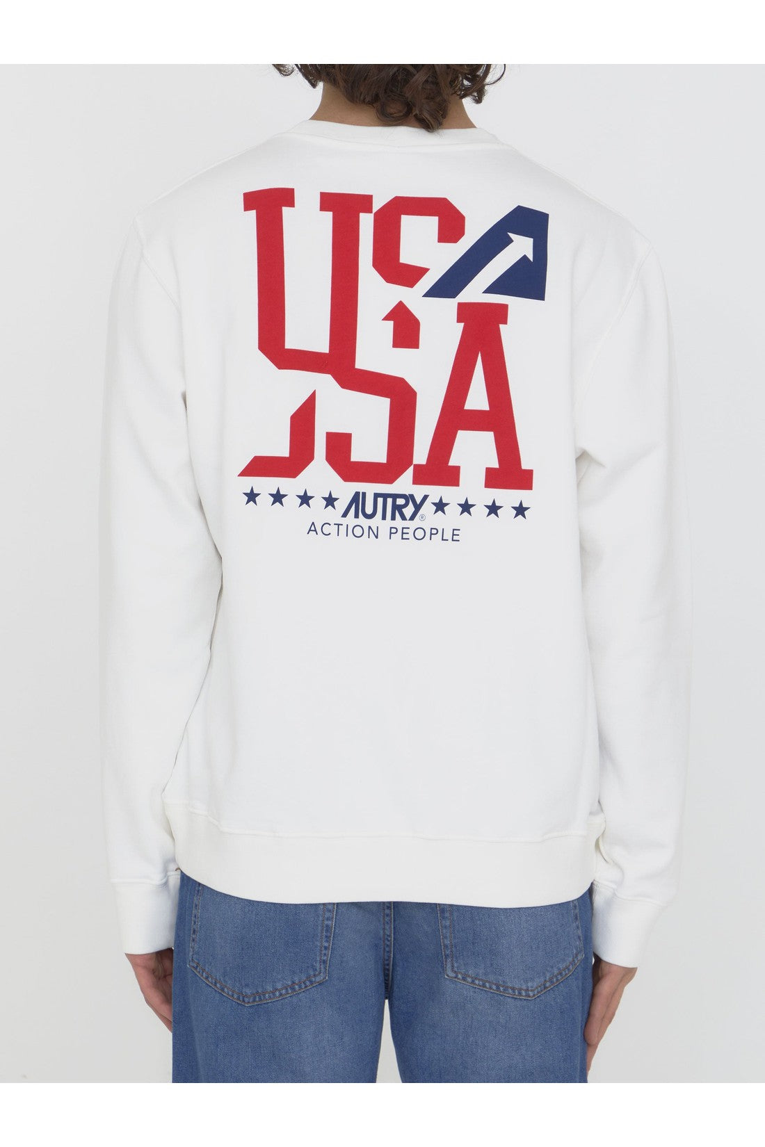 AUTRY-OUTLET-SALE-Printed cotton sweatshirt-ARCHIVIST