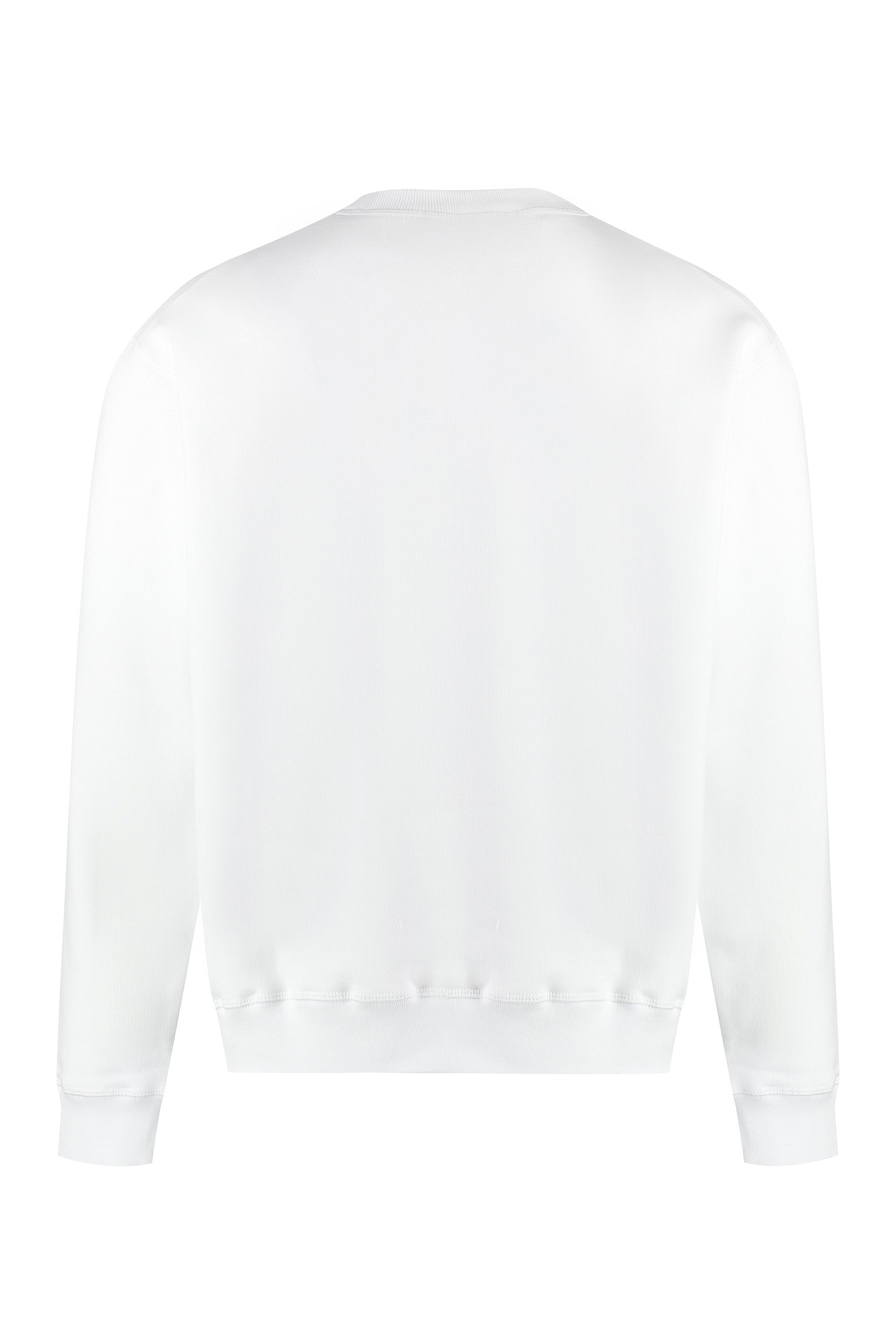 Dsquared2-OUTLET-SALE-Printed cotton sweatshirt-ARCHIVIST