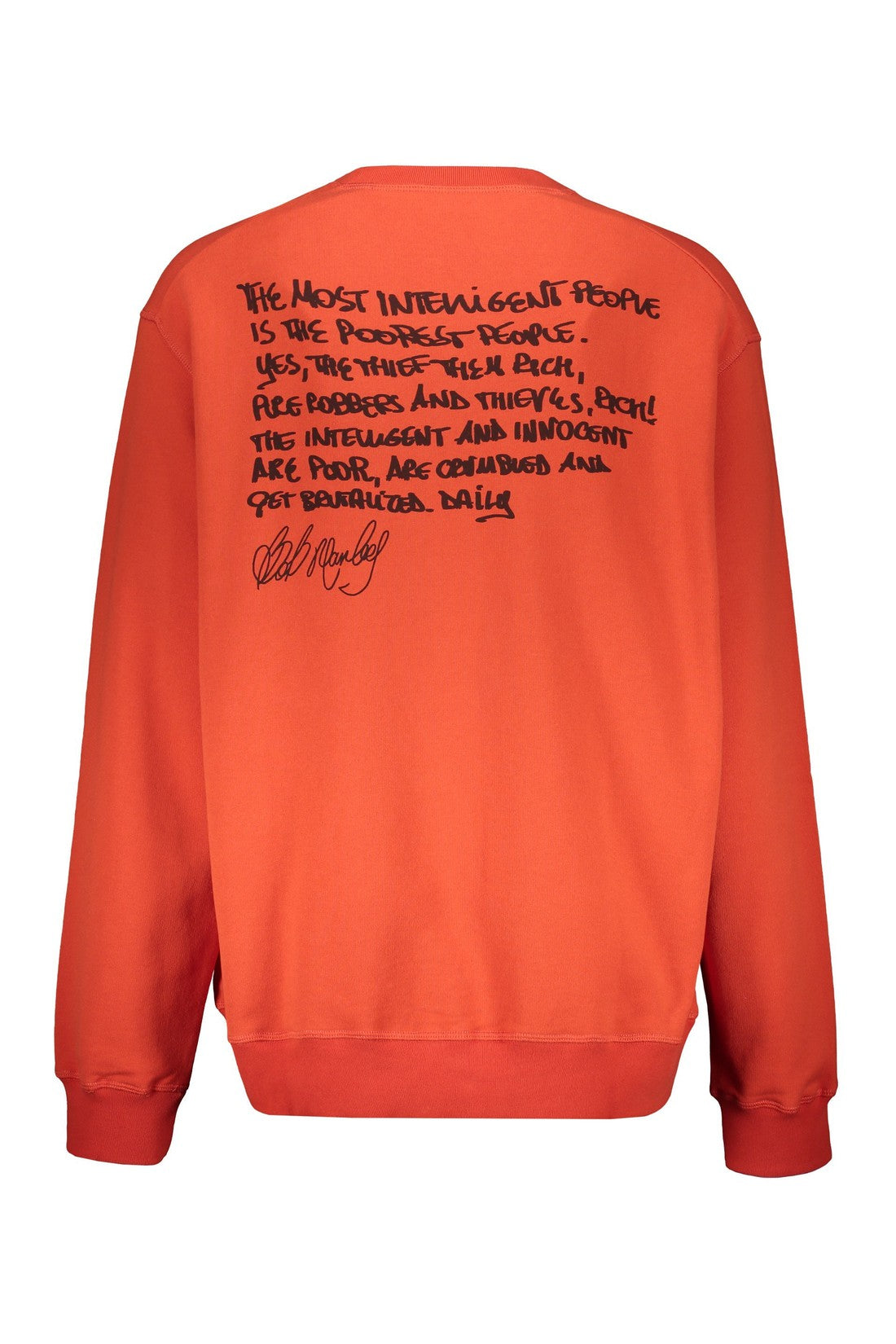 Dsquared2-OUTLET-SALE-Printed cotton sweatshirt-ARCHIVIST