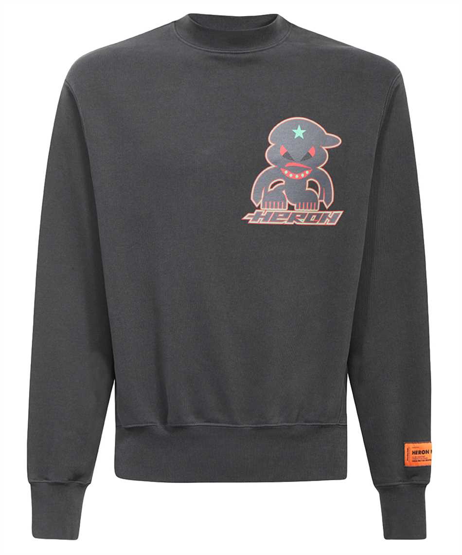 Heron Preston-OUTLET-SALE-Printed cotton sweatshirt-ARCHIVIST