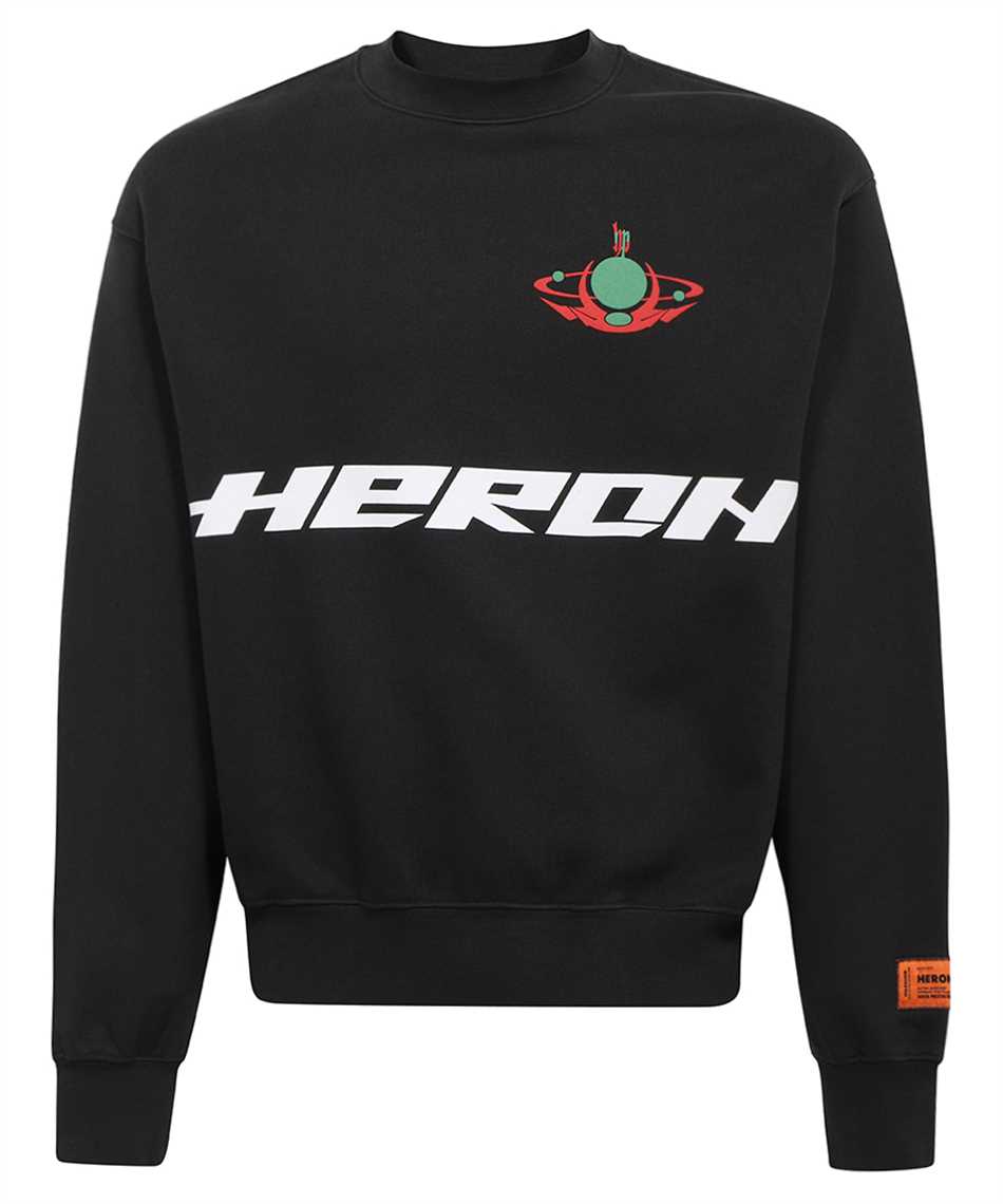 Heron Preston-OUTLET-SALE-Printed cotton sweatshirt-ARCHIVIST