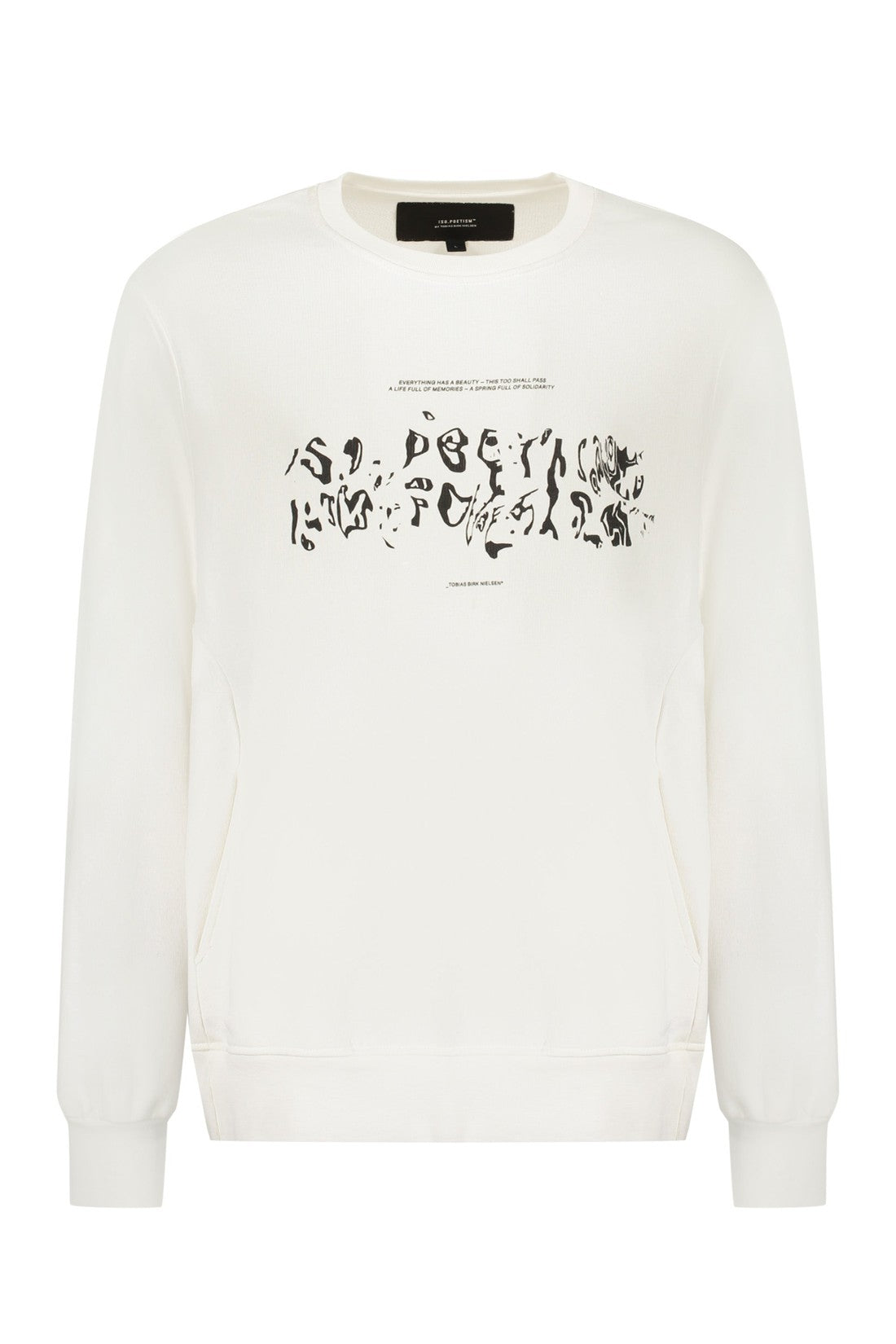 ISO.POETISM-OUTLET-SALE-Printed cotton sweatshirt-ARCHIVIST