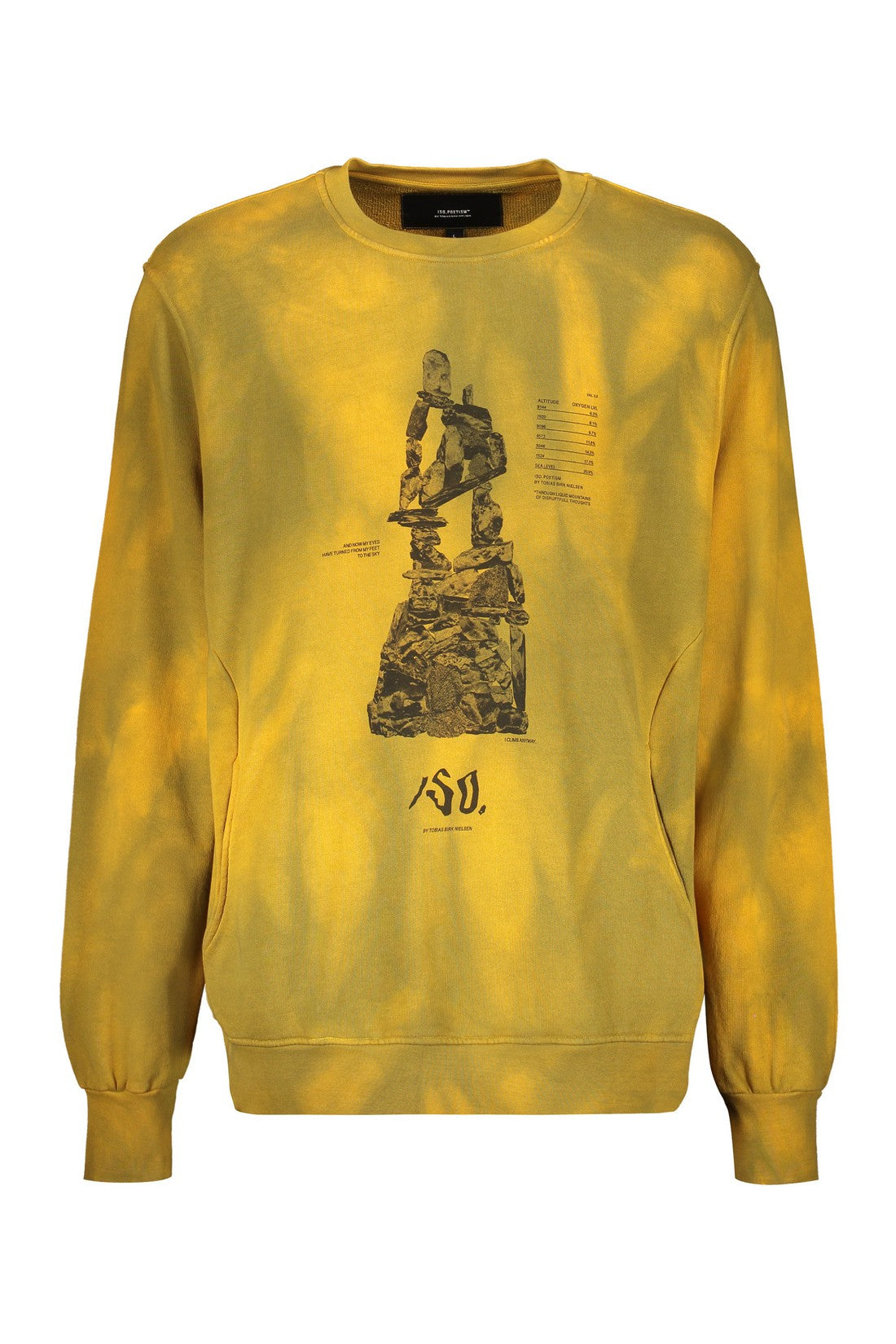 ISO.POETISM-OUTLET-SALE-Printed cotton sweatshirt-ARCHIVIST