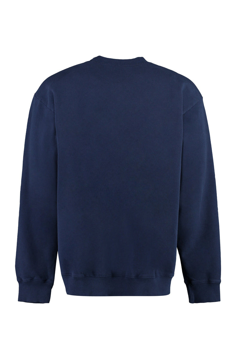 Sporty & Rich-OUTLET-SALE-Printed cotton sweatshirt-ARCHIVIST