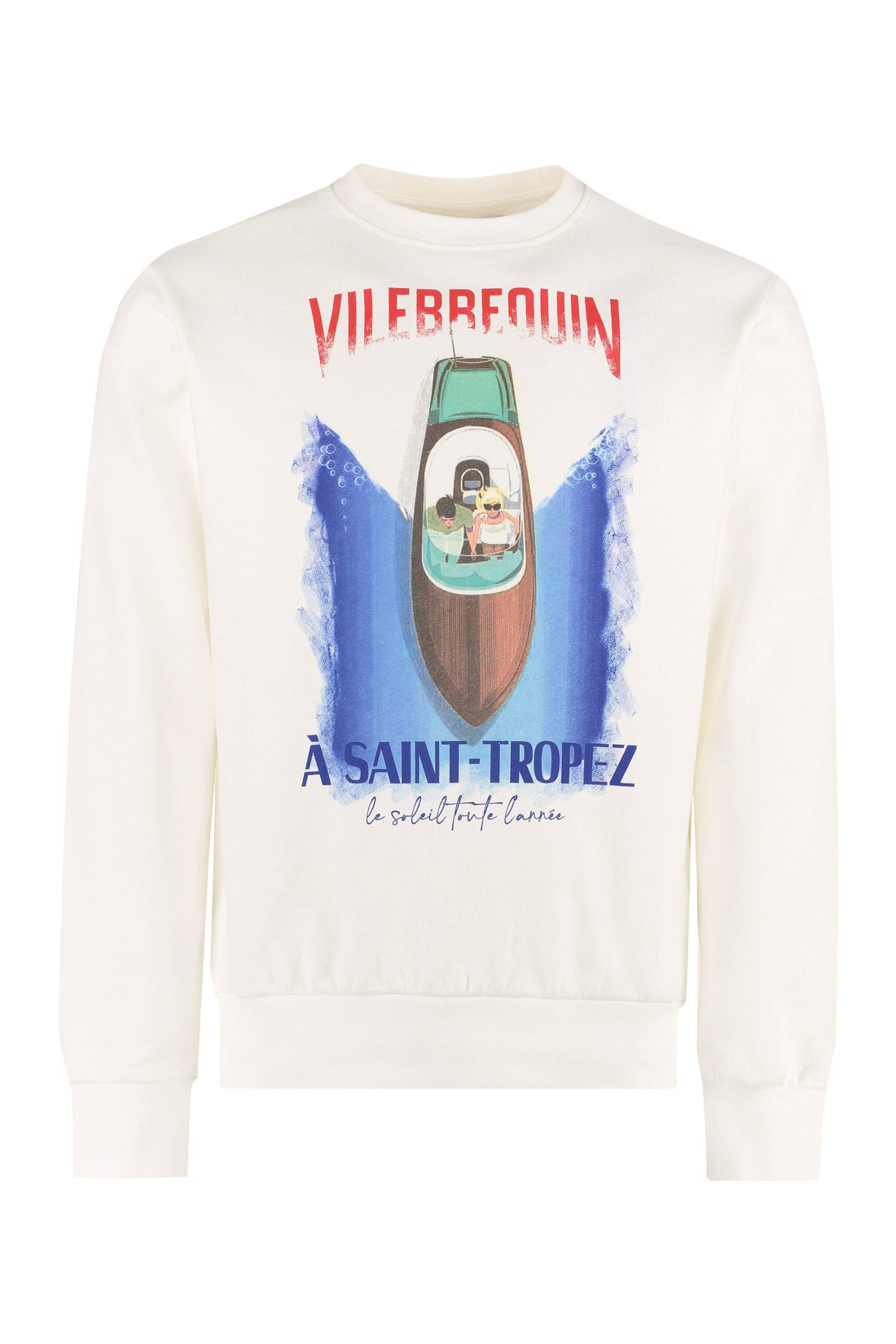 Vilebrequin-OUTLET-SALE-Printed cotton sweatshirt-ARCHIVIST