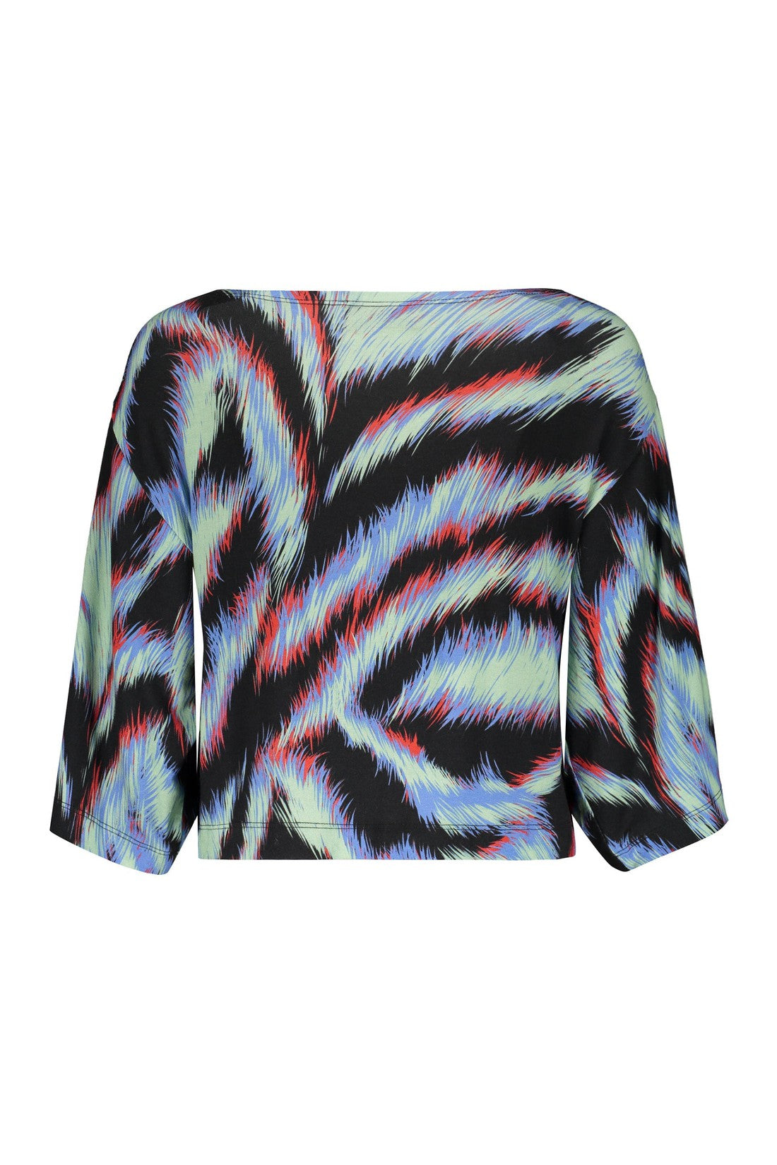 Missoni-OUTLET-SALE-Printed cotton top-ARCHIVIST