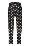 Dolce & Gabbana-OUTLET-SALE-Printed cotton trousers-ARCHIVIST