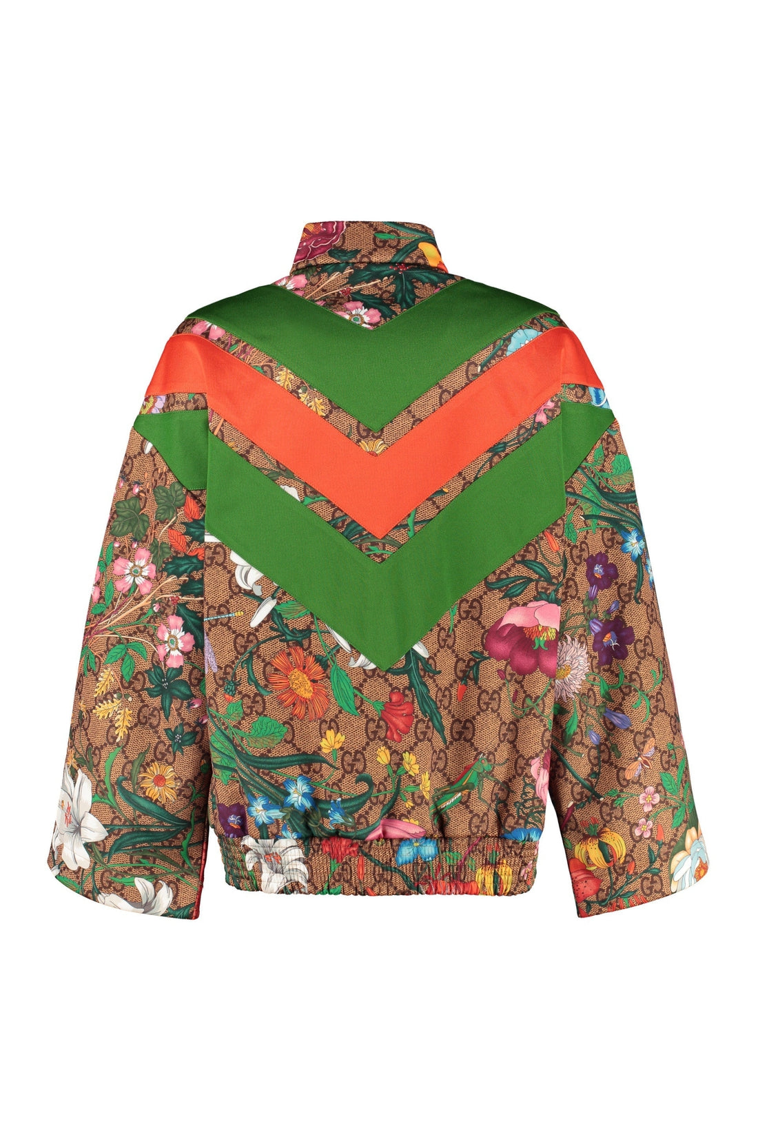 Gucci-OUTLET-SALE-Printed cotton zipped sweatshirt-ARCHIVIST