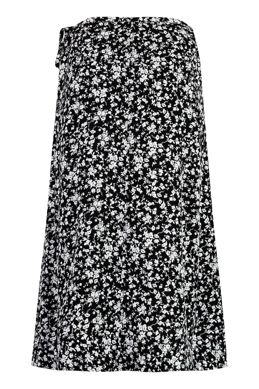 GANNI-OUTLET-SALE-Printed crepe skirt-ARCHIVIST