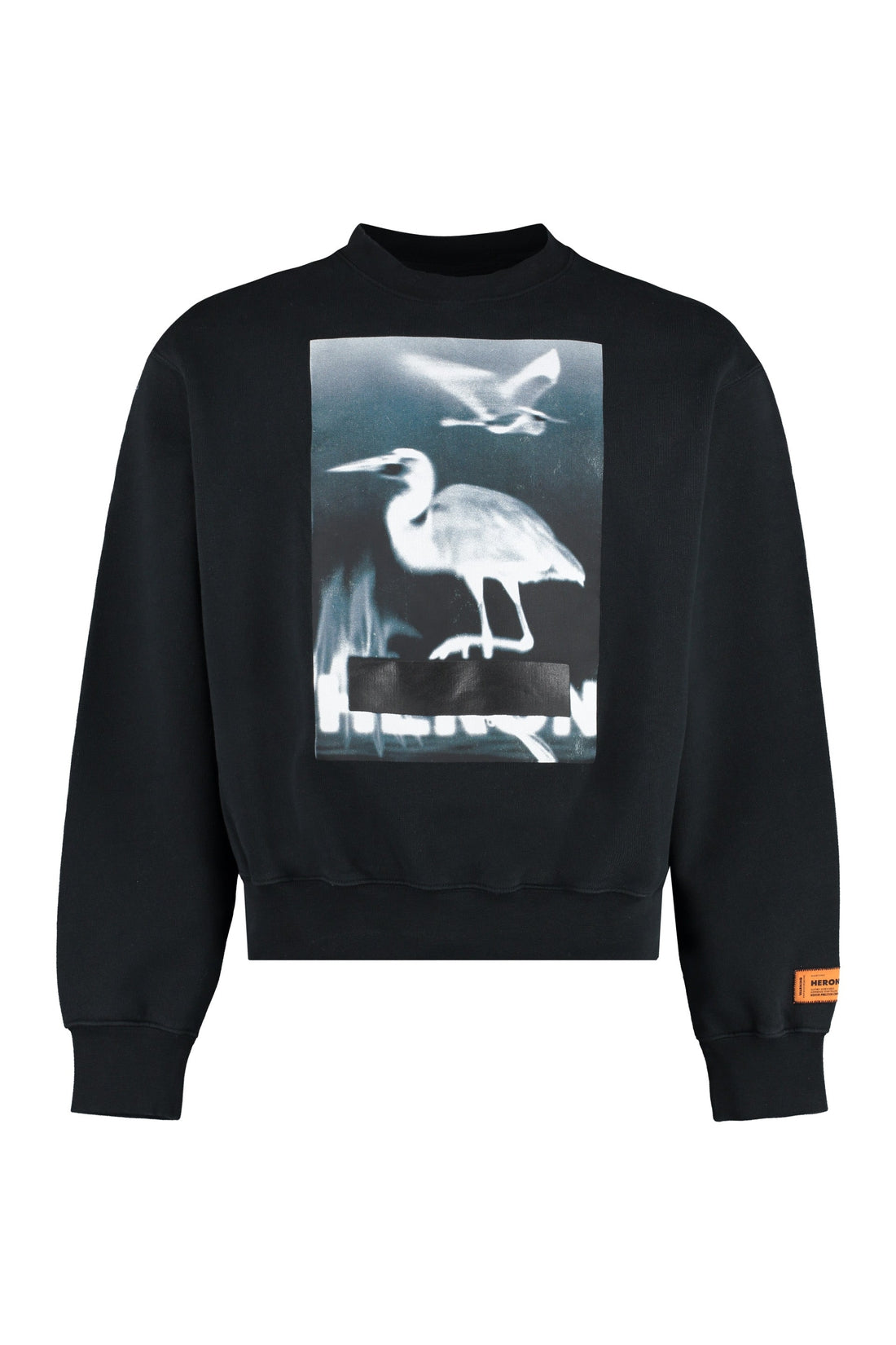 Heron Preston-OUTLET-SALE-Printed crew-neck sweatshirt-ARCHIVIST