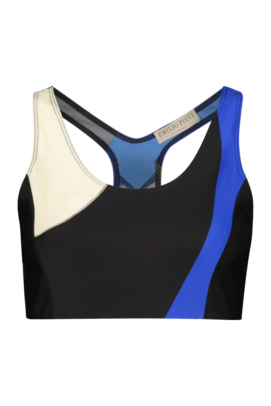 Pucci-OUTLET-SALE-Printed crop top-ARCHIVIST