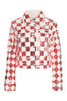 MM6 Maison Margiela-OUTLET-SALE-Printed denim jacket-ARCHIVIST