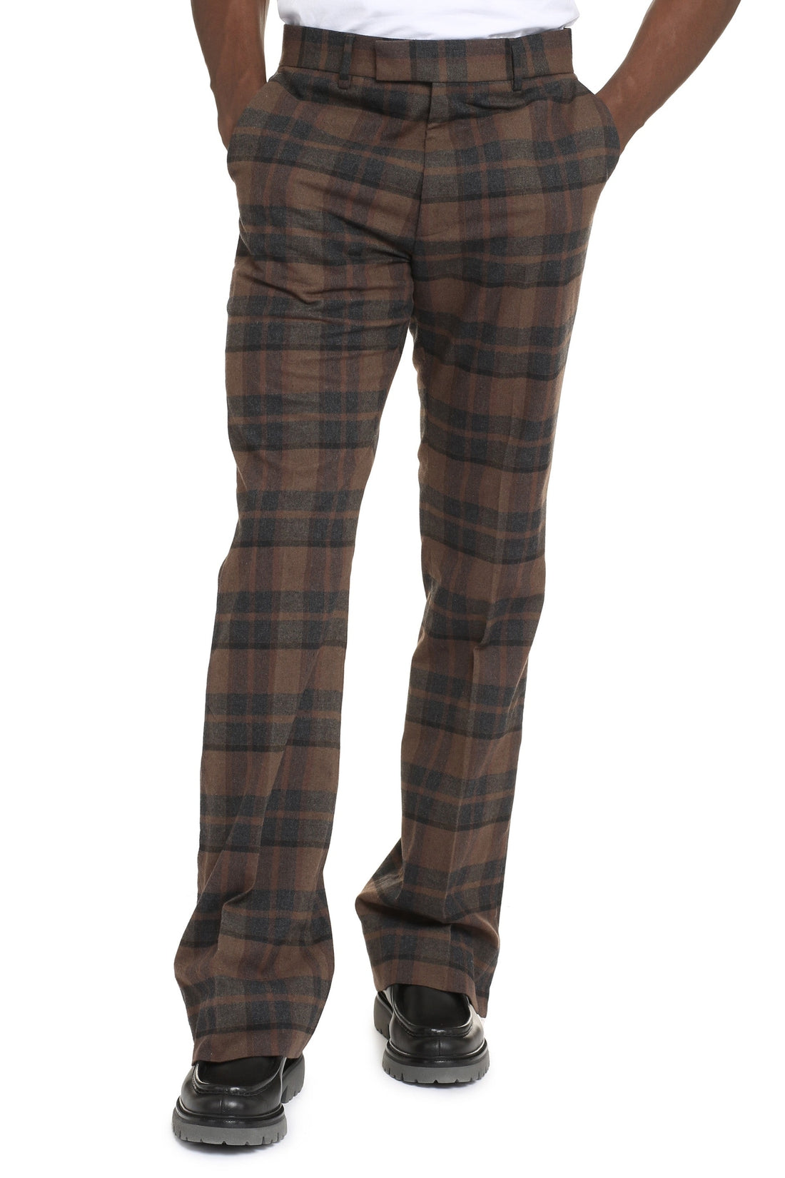 AMIRI-OUTLET-SALE-Printed flared trousers-ARCHIVIST