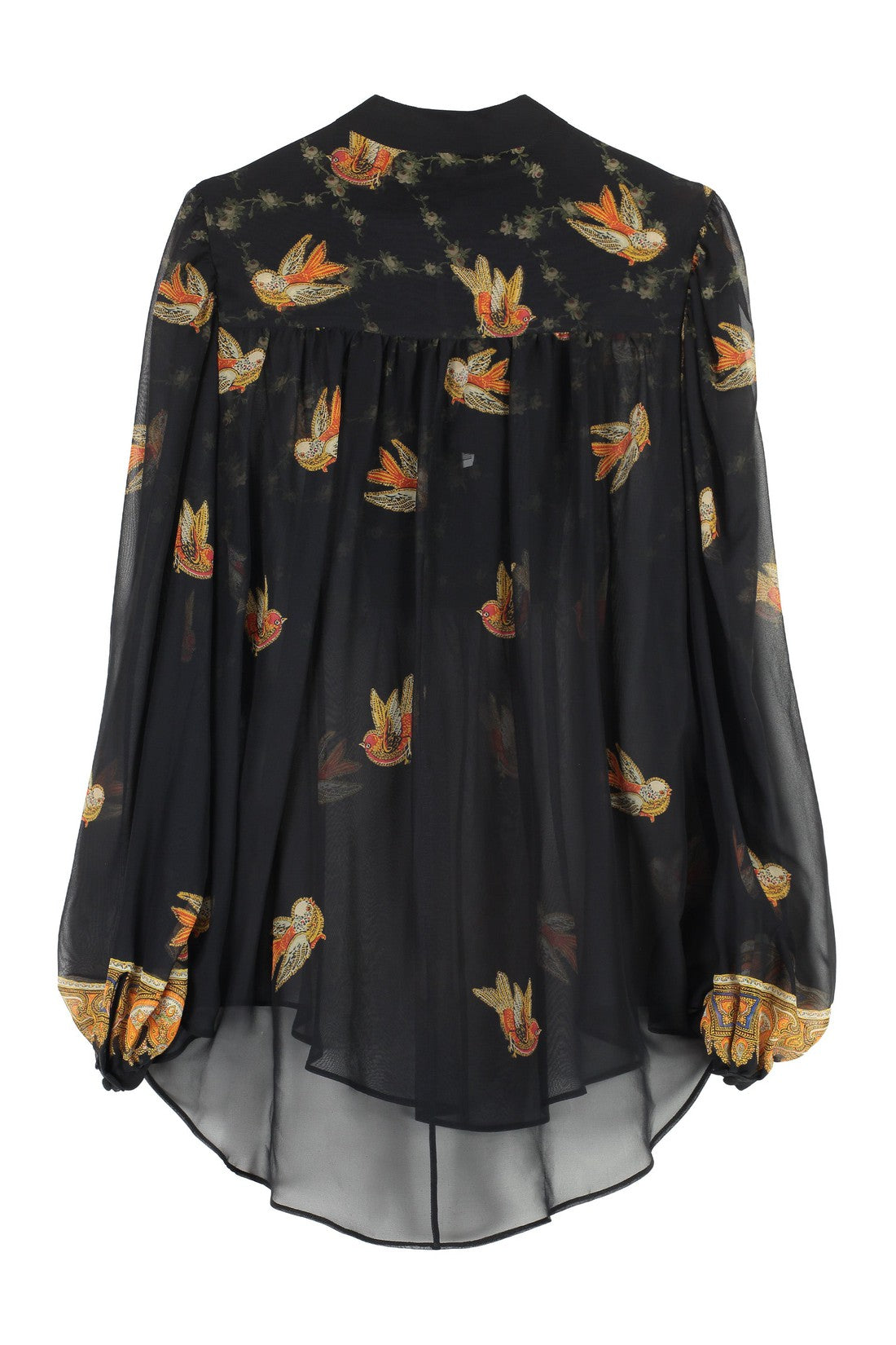 Etro-OUTLET-SALE-Printed georgette blouse-ARCHIVIST