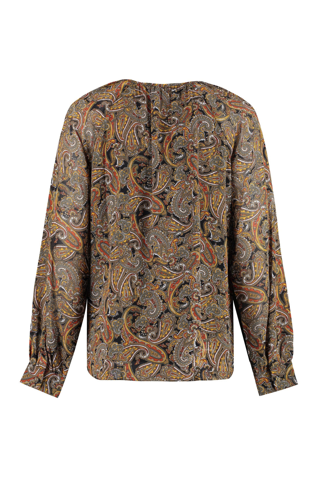 MICHAEL MICHAEL KORS-OUTLET-SALE-Printed georgette blouse-ARCHIVIST