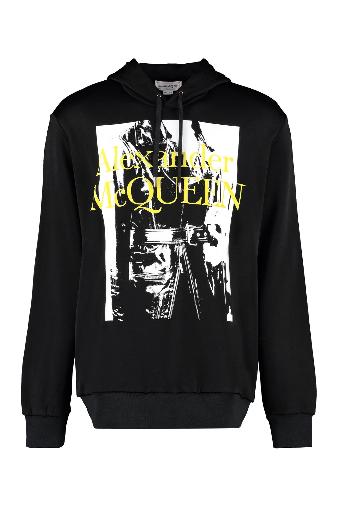 Alexander McQueen-OUTLET-SALE-Printed hoodie-ARCHIVIST
