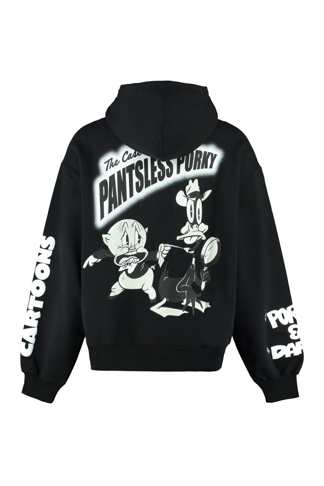 GCDS-OUTLET-SALE-Printed hoodie-ARCHIVIST