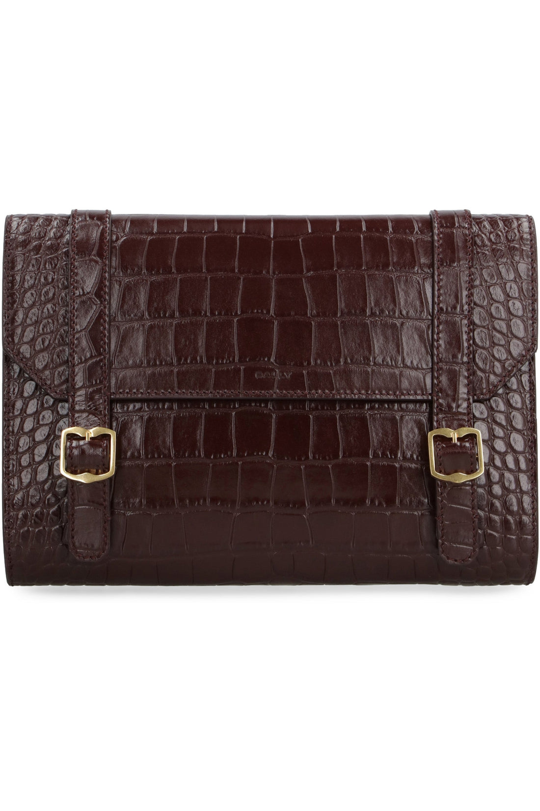 Bally-OUTLET-SALE-Printed leather clutch-ARCHIVIST