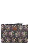 Kenzo-OUTLET-SALE-Printed leather clutch-ARCHIVIST