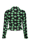 Amy Crookes-OUTLET-SALE-Printed long-sleeve top-ARCHIVIST