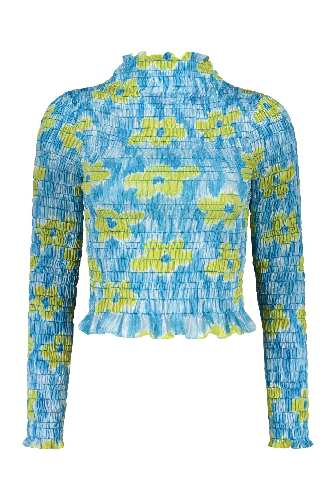 Amy Crookes-OUTLET-SALE-Printed long-sleeve top-ARCHIVIST