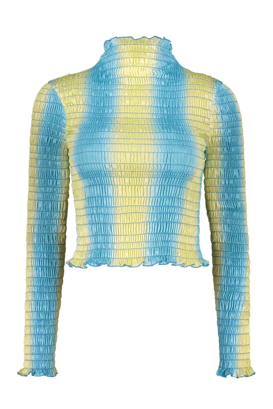 Amy Crookes-OUTLET-SALE-Printed long-sleeve top-ARCHIVIST