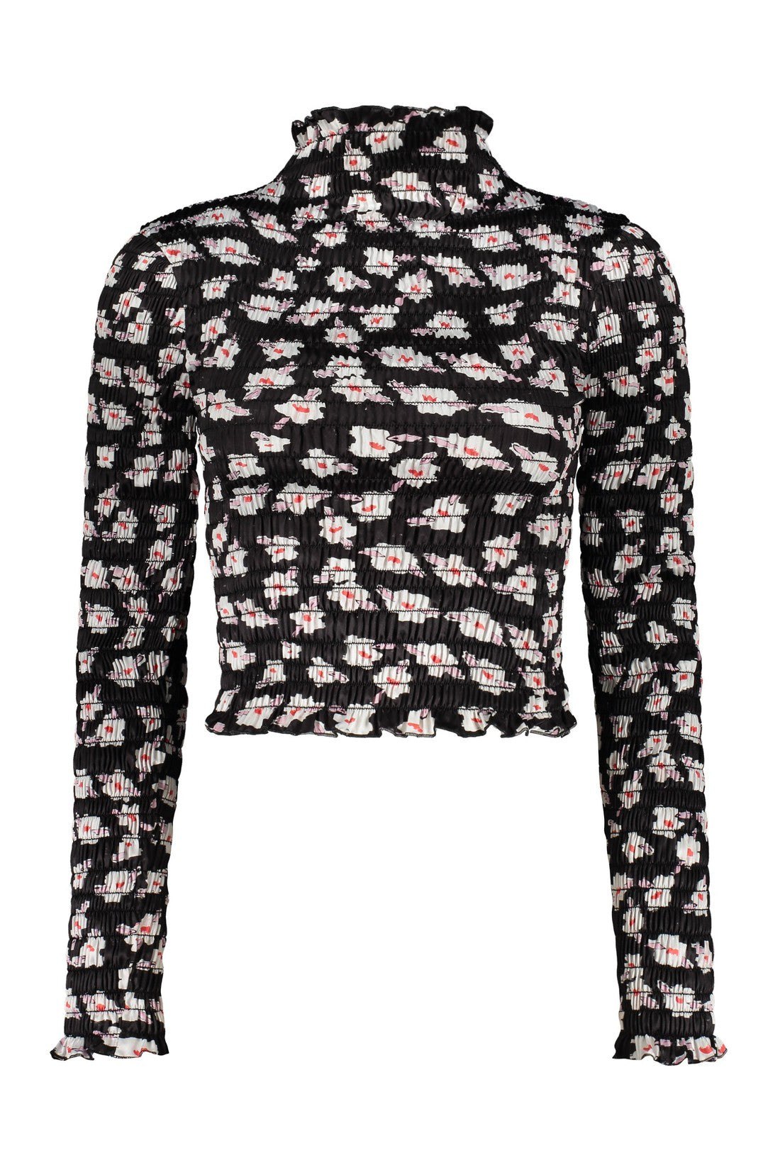 Amy Crookes-OUTLET-SALE-Printed long-sleeve top-ARCHIVIST