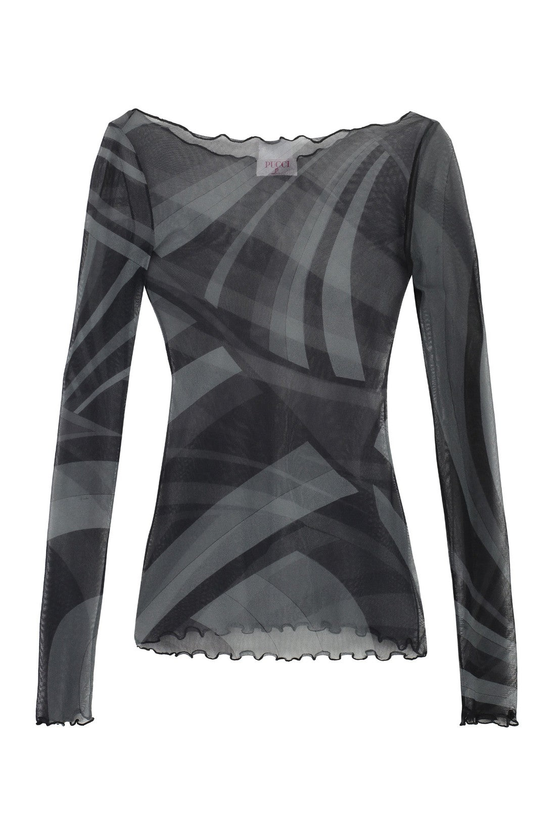 PUCCI-OUTLET-SALE-Printed long-sleeve top-ARCHIVIST