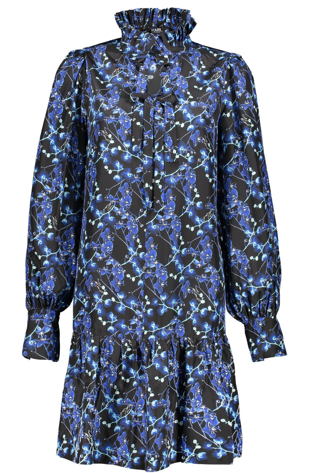 Karl Lagerfeld-OUTLET-SALE-Printed mini dress-ARCHIVIST