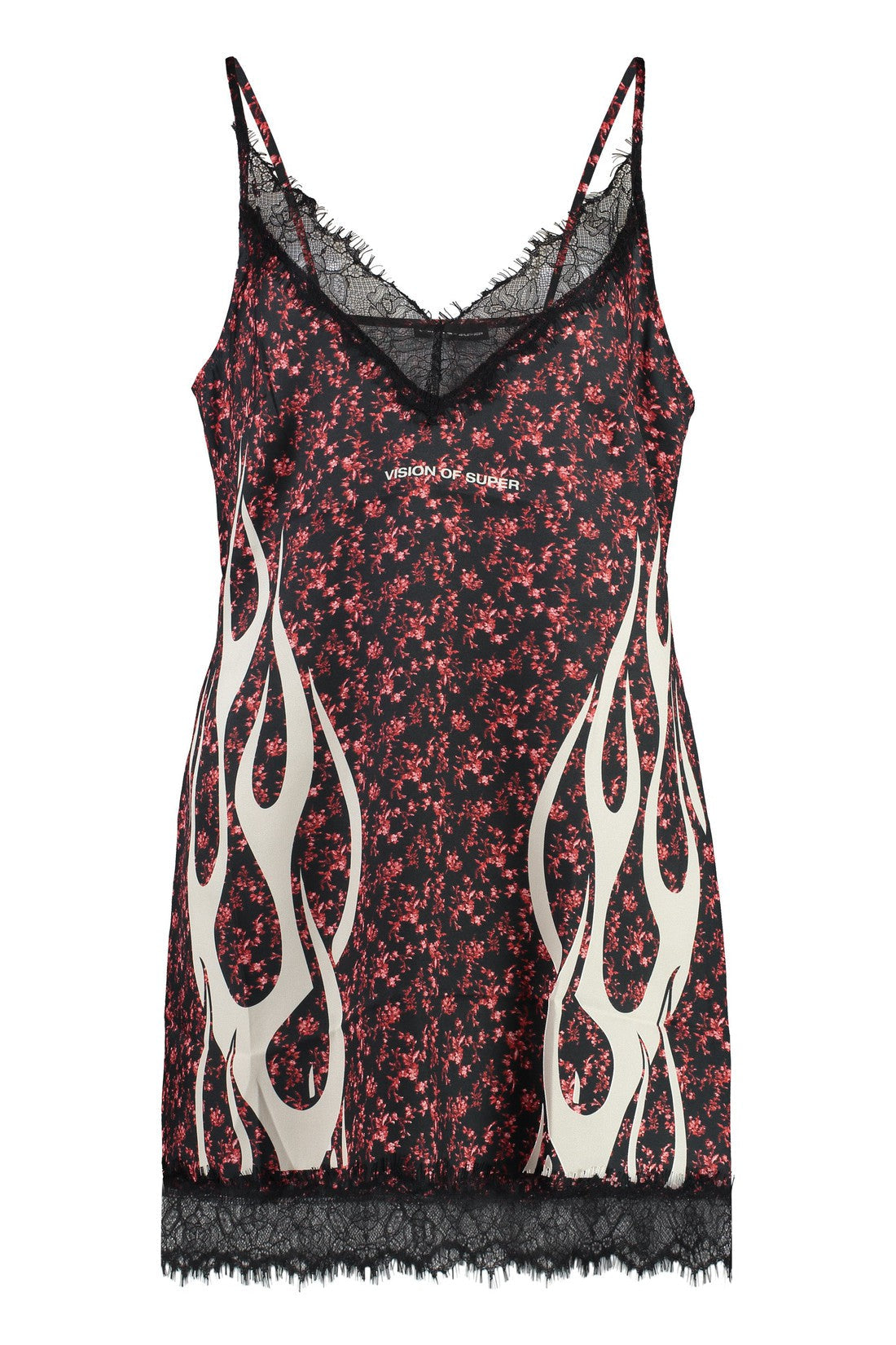 Vision of Super-OUTLET-SALE-Printed mini dress-ARCHIVIST