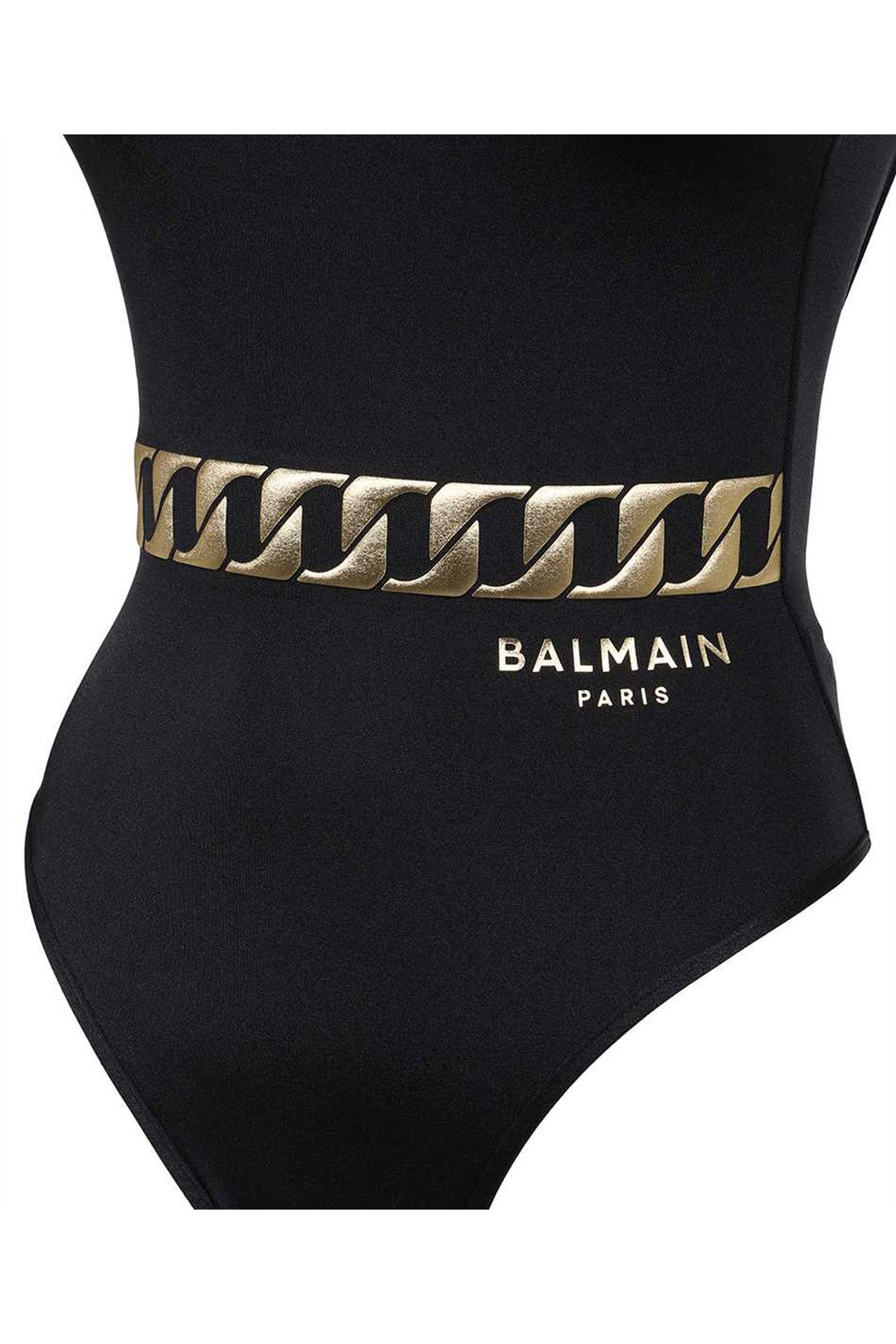 Balmain-OUTLET-SALE-Printed one-piece swimsuit-ARCHIVIST