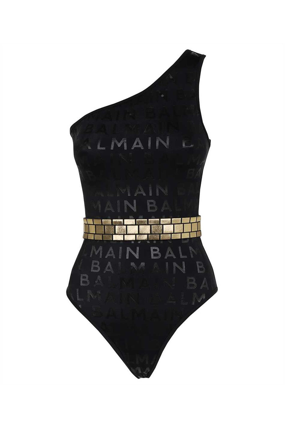 Balmain-OUTLET-SALE-Printed one-piece swimsuit-ARCHIVIST