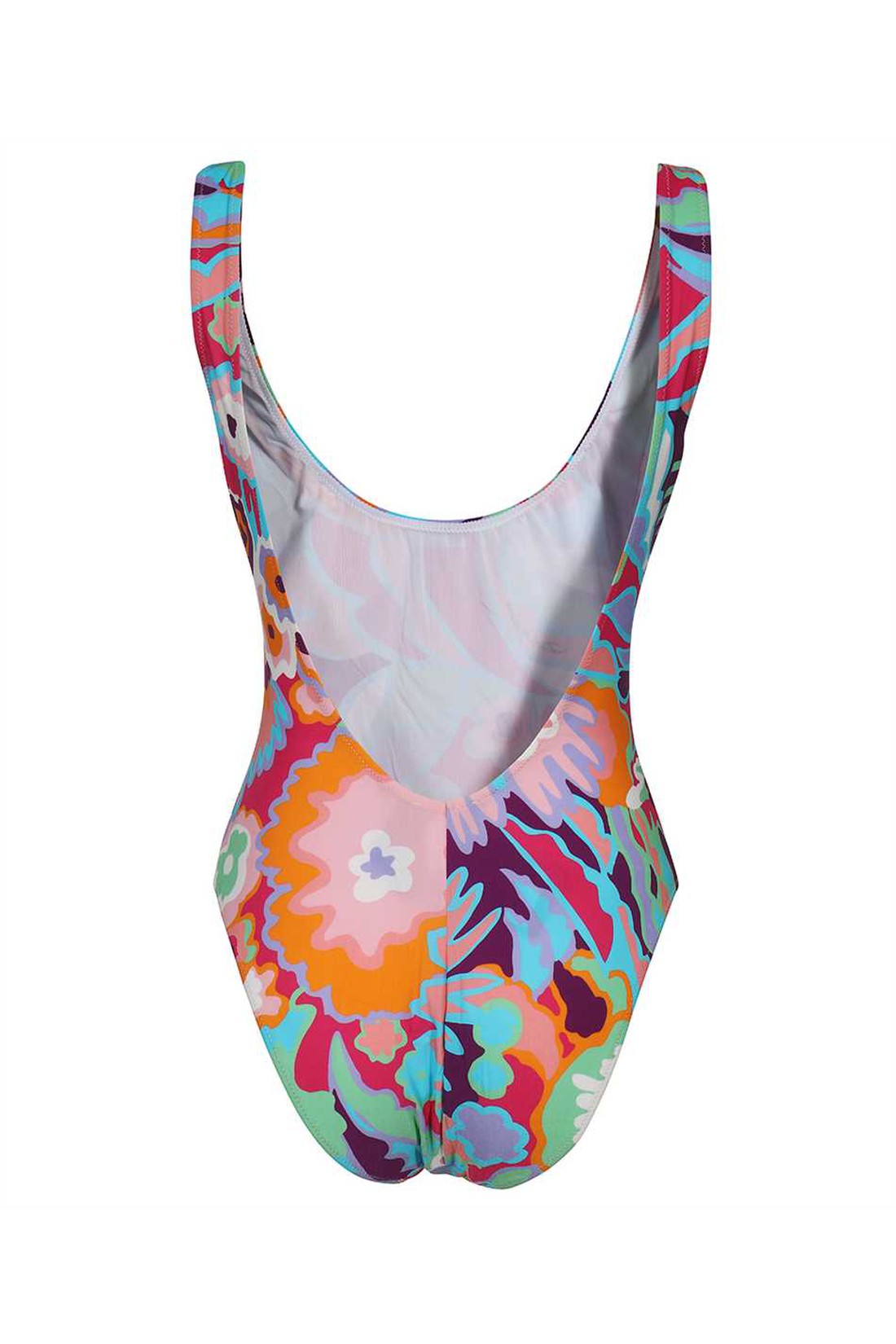 Dolce & Gabbana-OUTLET-SALE-Printed one-piece swimsuit-ARCHIVIST