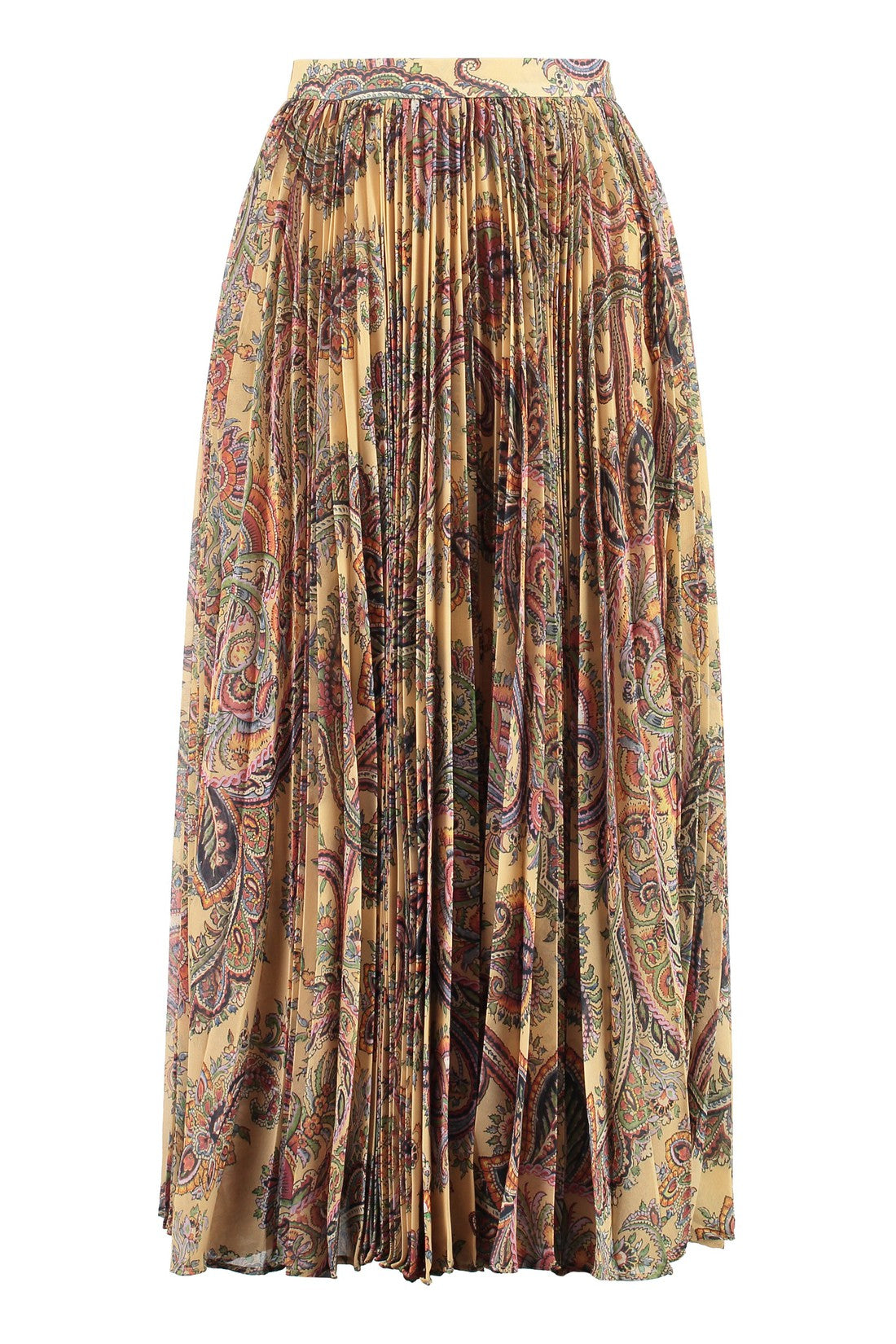 Etro-OUTLET-SALE-Printed pleated skirt-ARCHIVIST