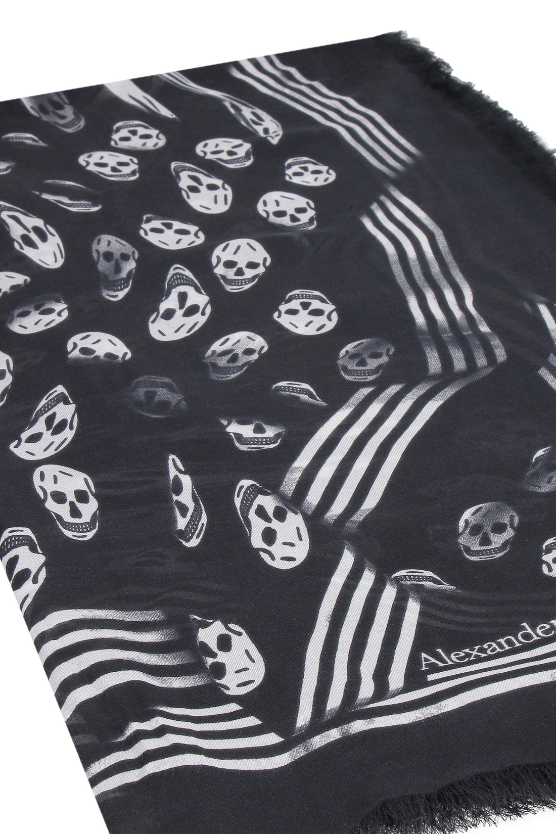 Alexander McQueen-OUTLET-SALE-Printed shawl-ARCHIVIST