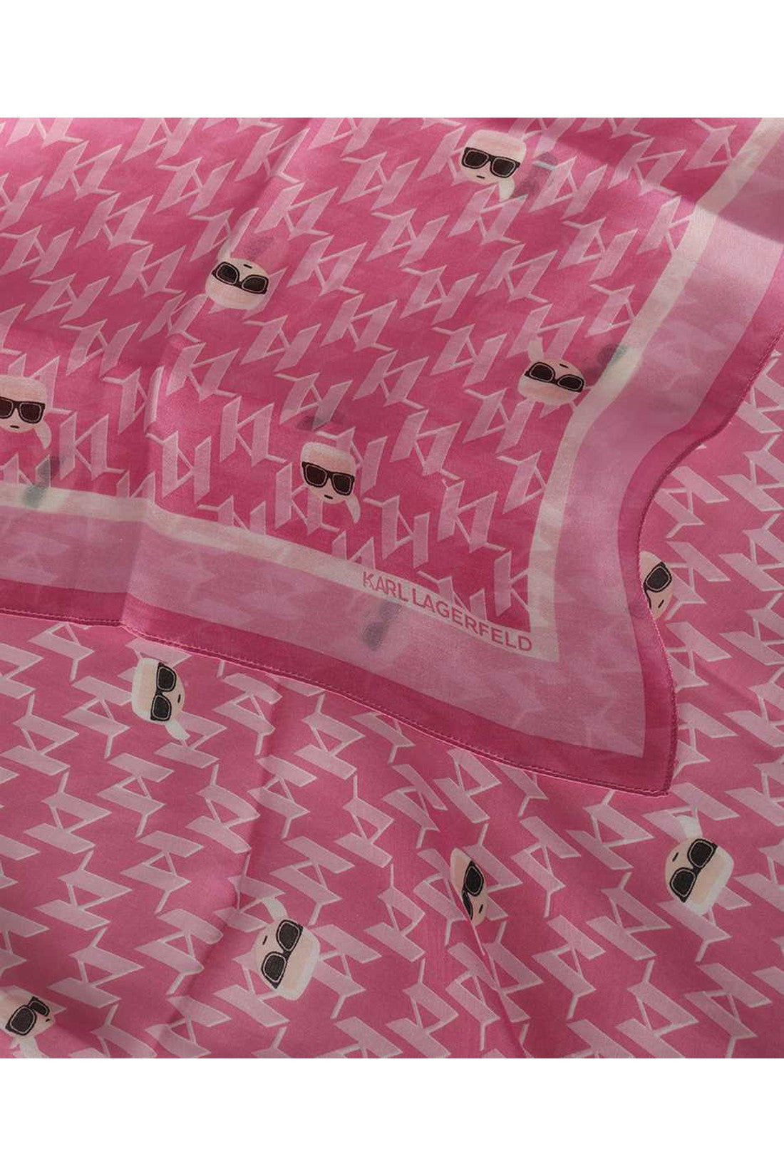 Karl Lagerfeld-OUTLET-SALE-Printed shawl-ARCHIVIST