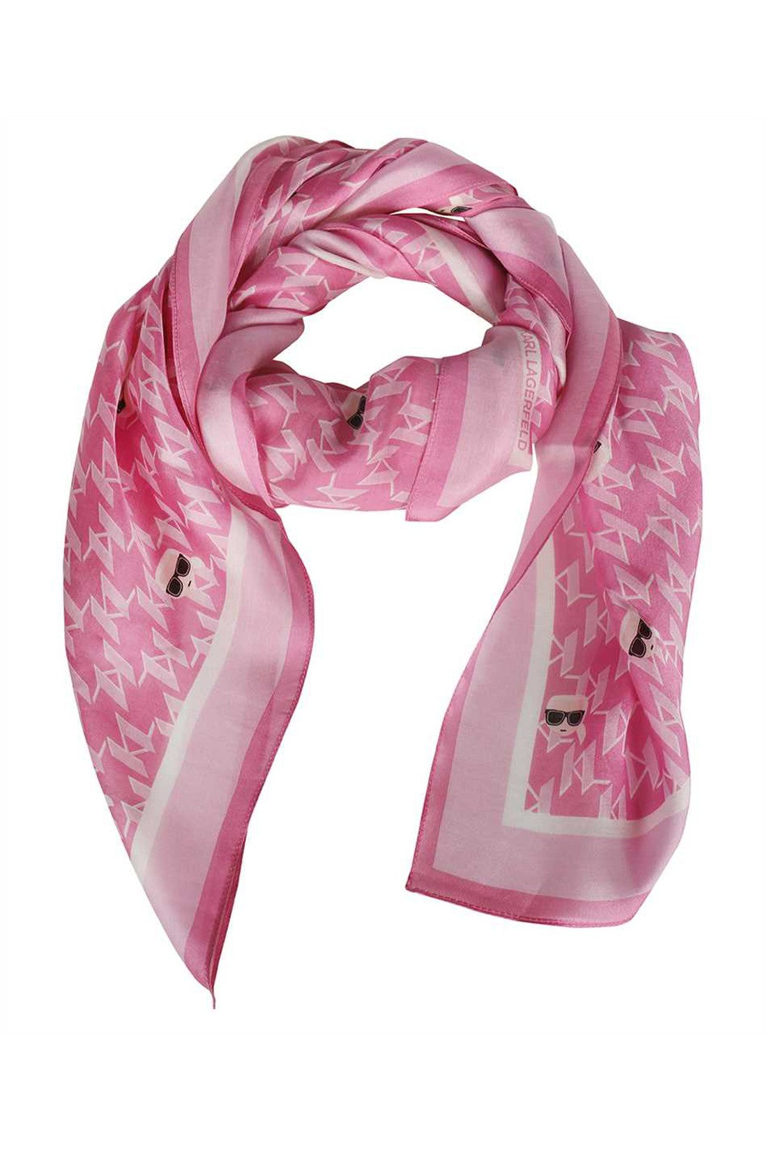 Karl Lagerfeld-OUTLET-SALE-Printed shawl-ARCHIVIST