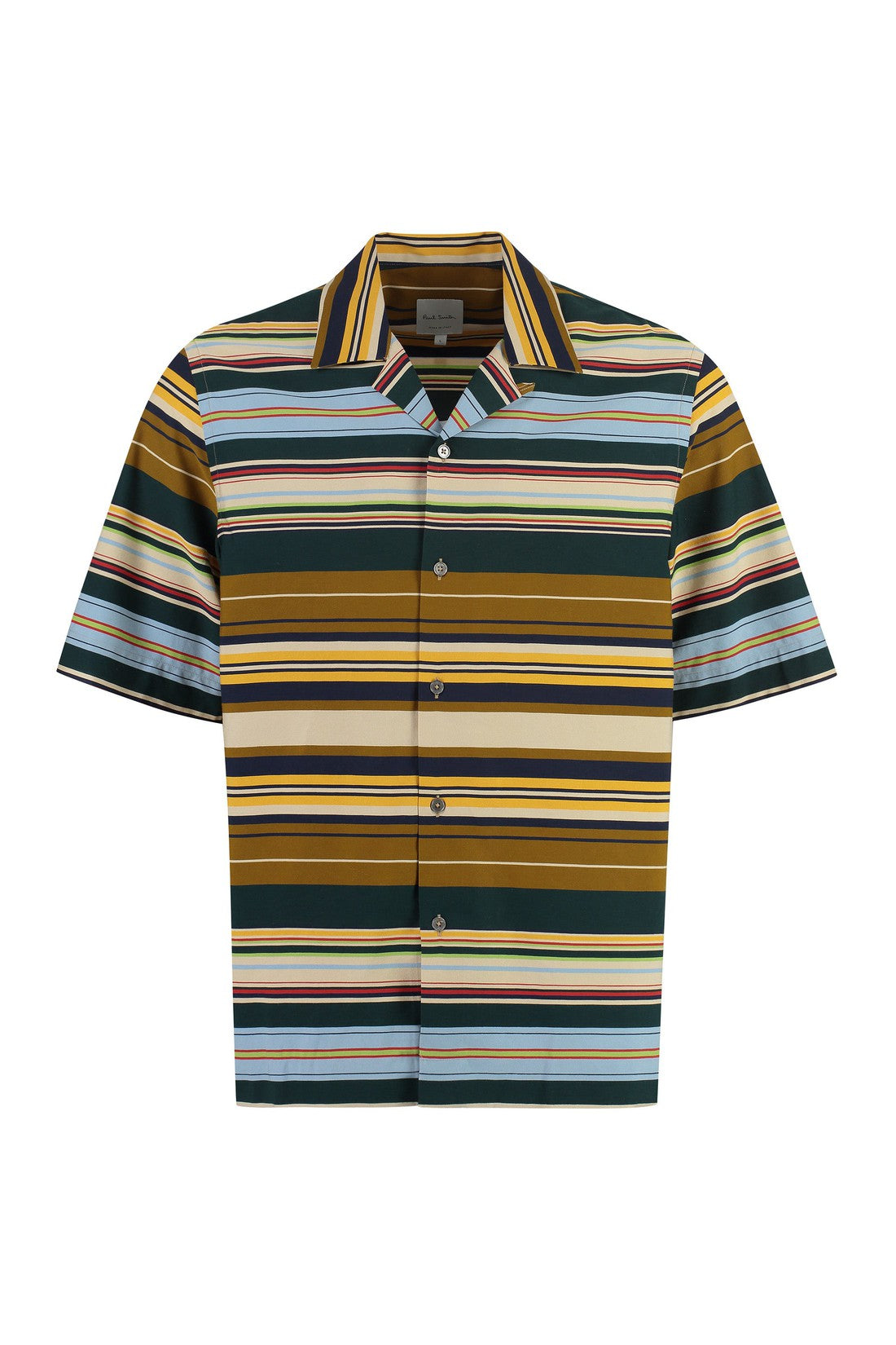Paul Smith-OUTLET-SALE-Printed short sleeved shirt-ARCHIVIST