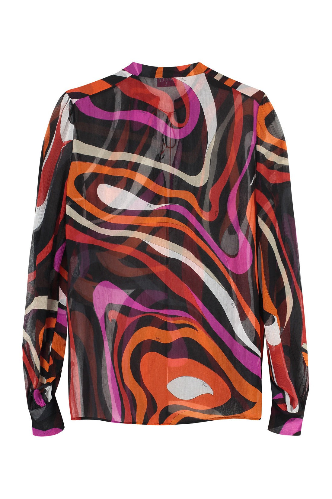 PUCCI-OUTLET-SALE-Printed silk blouse-ARCHIVIST