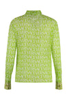 Versace-OUTLET-SALE-Printed silk blouse-ARCHIVIST