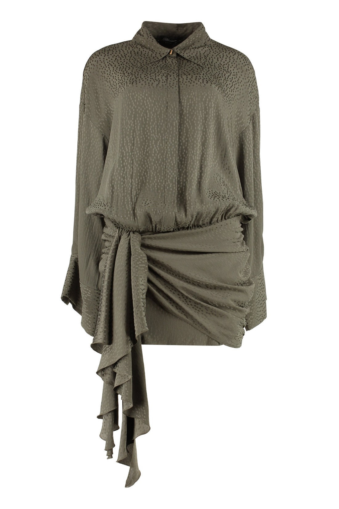 Blumarine-OUTLET-SALE-Printed silk mini dress-ARCHIVIST